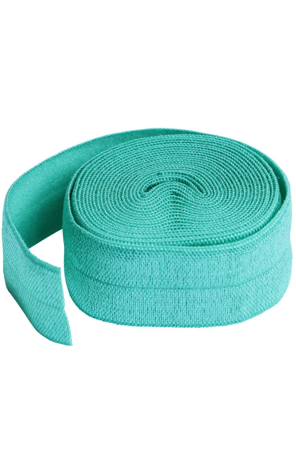 Fold-over Elastic 3/4in x 2yd Turqoise - ByAnnie