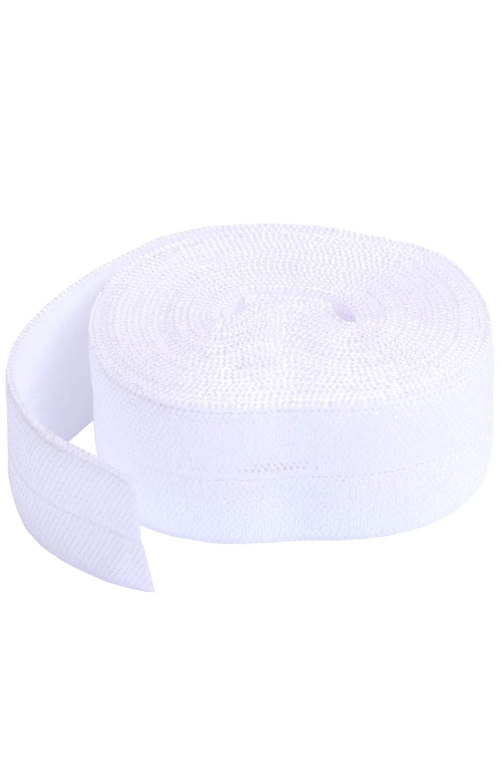 Fold-over Elastic 3/4in x 2yd White - ByAnnie