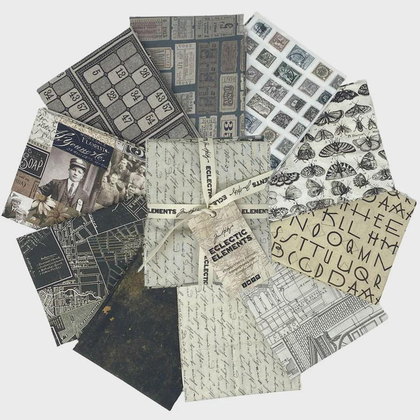 Palette CHARCOAL Halvpack (10x28)  - Tim Holtz