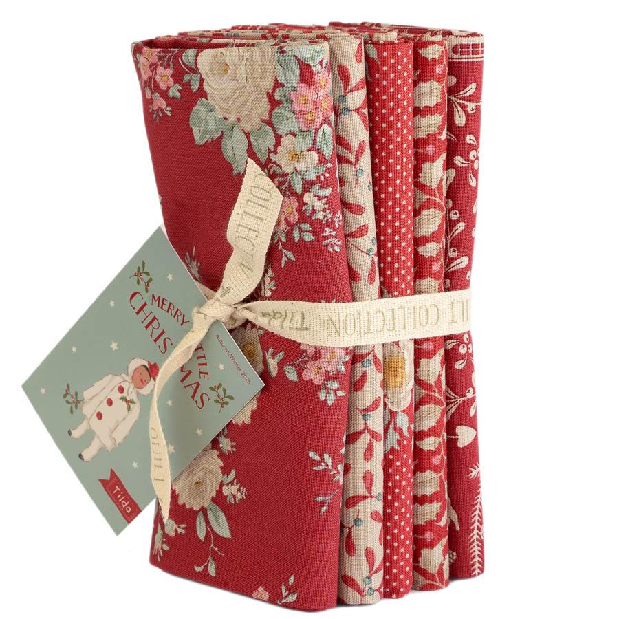 Merry Little Christmas FQ pack (20) - Tilda