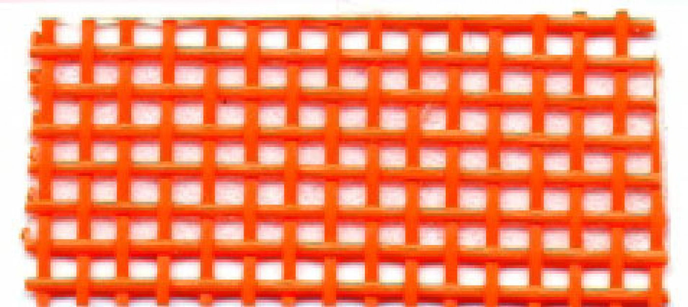 Vinyl Bag Mesh Orange 45x90 cm rulle