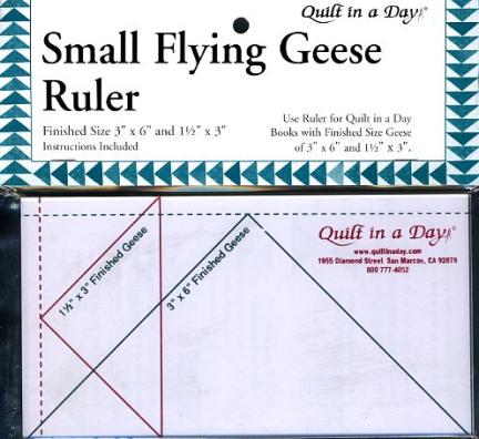 Small Flying Geese Rulers - Quilt in a Day