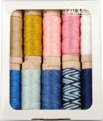 Breezy Mending Thread Collection Floss 10 Small Spools - Brigitte Heitland