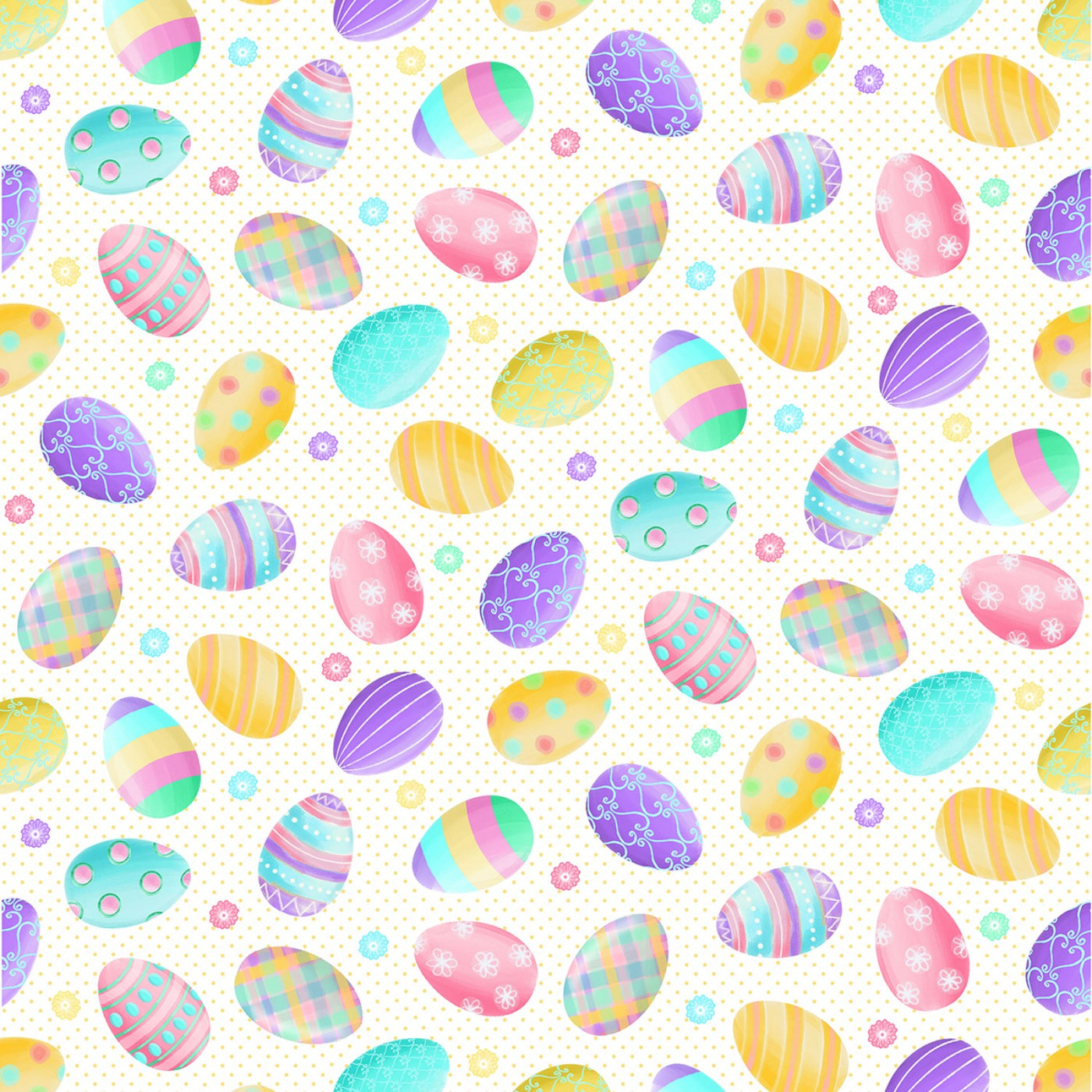 White Easter Eggs - 50 cm