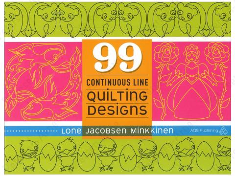 99 Continuous Line Quilting Designs - Lone Jacobsen Minkkinen