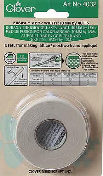 Fusible Bias Tape 10mm x 40 ft (ca 12 m)