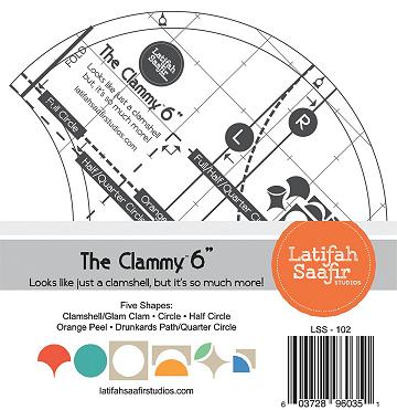 Clammy 6 linjal - Latifah Safir Studios