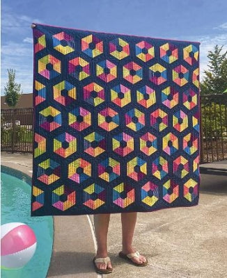 Pool Party Quilt mönster - Krista Moser