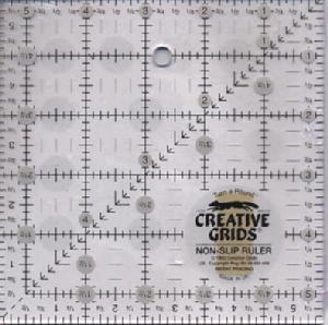 Creative Grids linjal med anti-skli 5.5x5.5 inch
