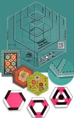 Hexagon Trim Tool - Creative Grids - Jean Ann Wright