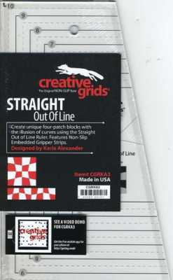 Straight Out Of Line linjal 6x10 inch - Karla Alexander