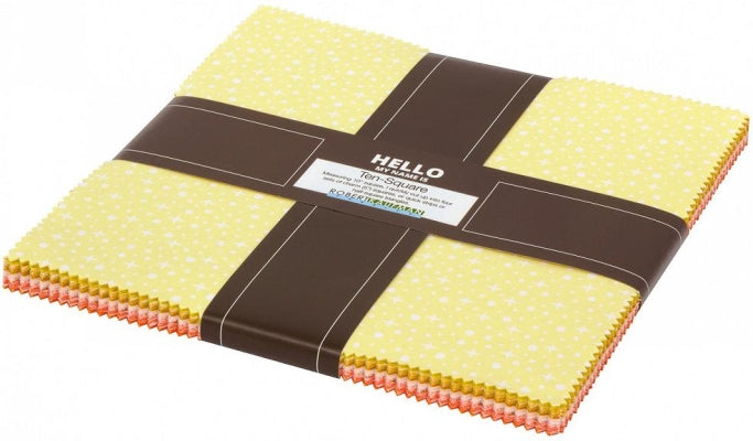 Paintbox Sunshine 10x10 inch layer cake - lagtårta paket (42) - Elizabeth Hartman