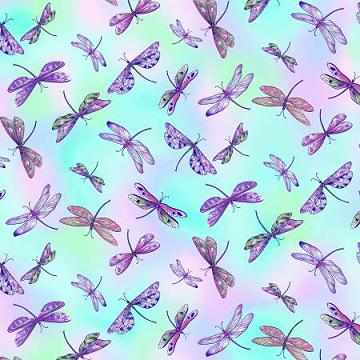 Pastel Dragonfly Toss - 50 cm