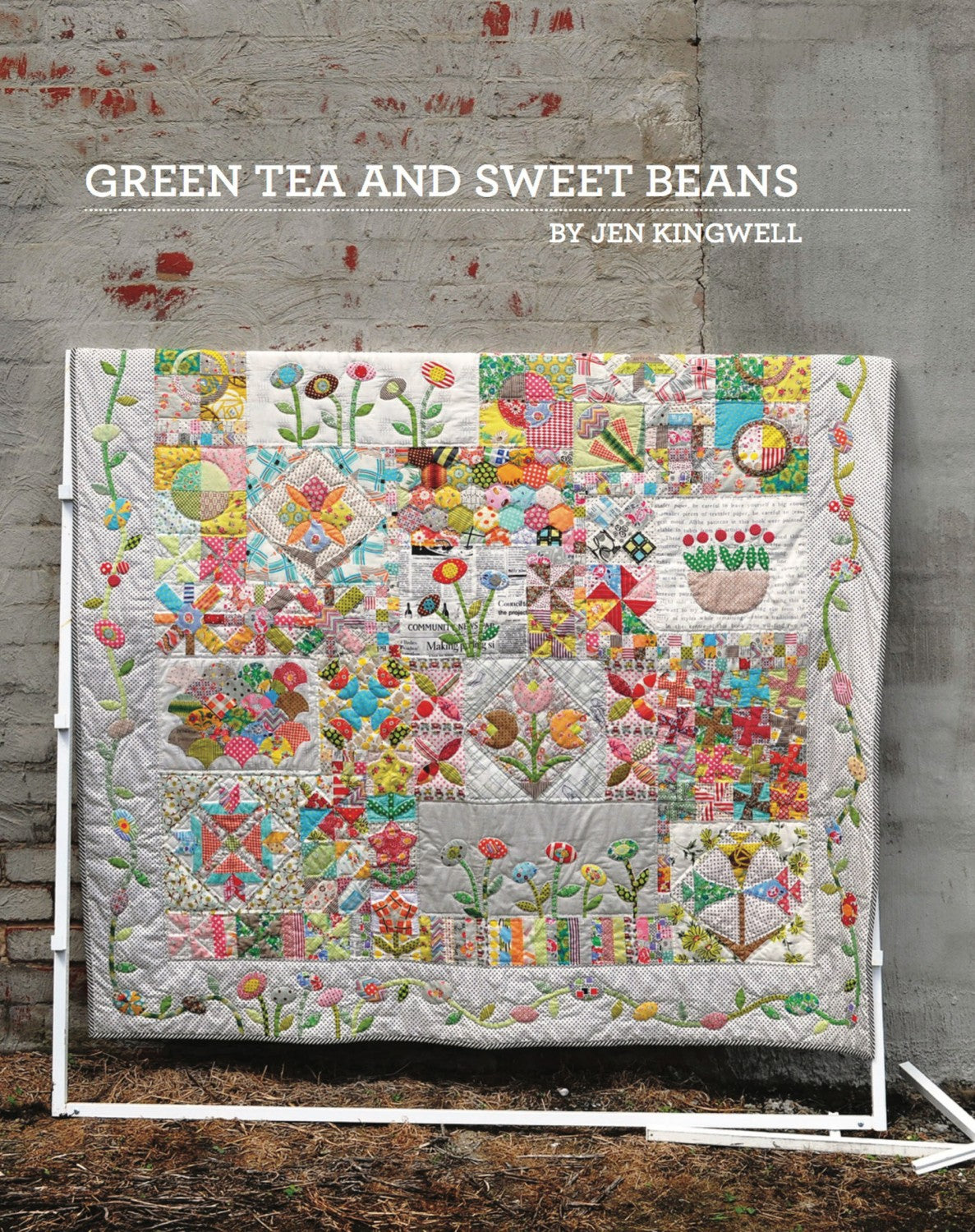 Green Tea and Sweet Beans mönsterhäfte - Jen Kingwell