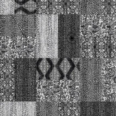 Kantha Cloth Onyx - 50 cm - Valori Wells - ca 110 cm brett