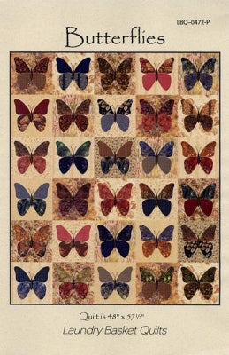 Butterflies - Laundry Basket Quilts - Edyta Sitar