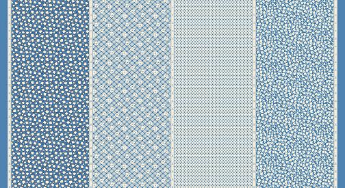 Bubble Pop Panel Blue - 50 cm - American Jane