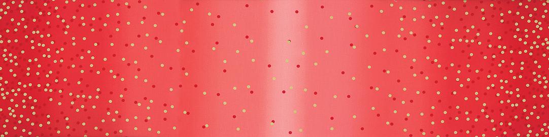 Ombre Confetti Metallic Cherry - 50 cm