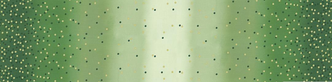 Ombre Confetti Metallic Evergreen- 50 cm