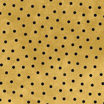 Yellow Dot Flannel - 50 cm