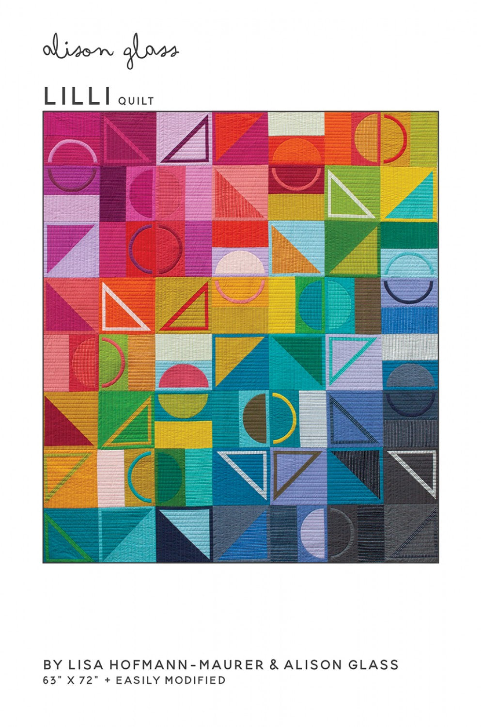 Swell Quilt mönster - Lisa Hofman-Maurer & Alison Glass