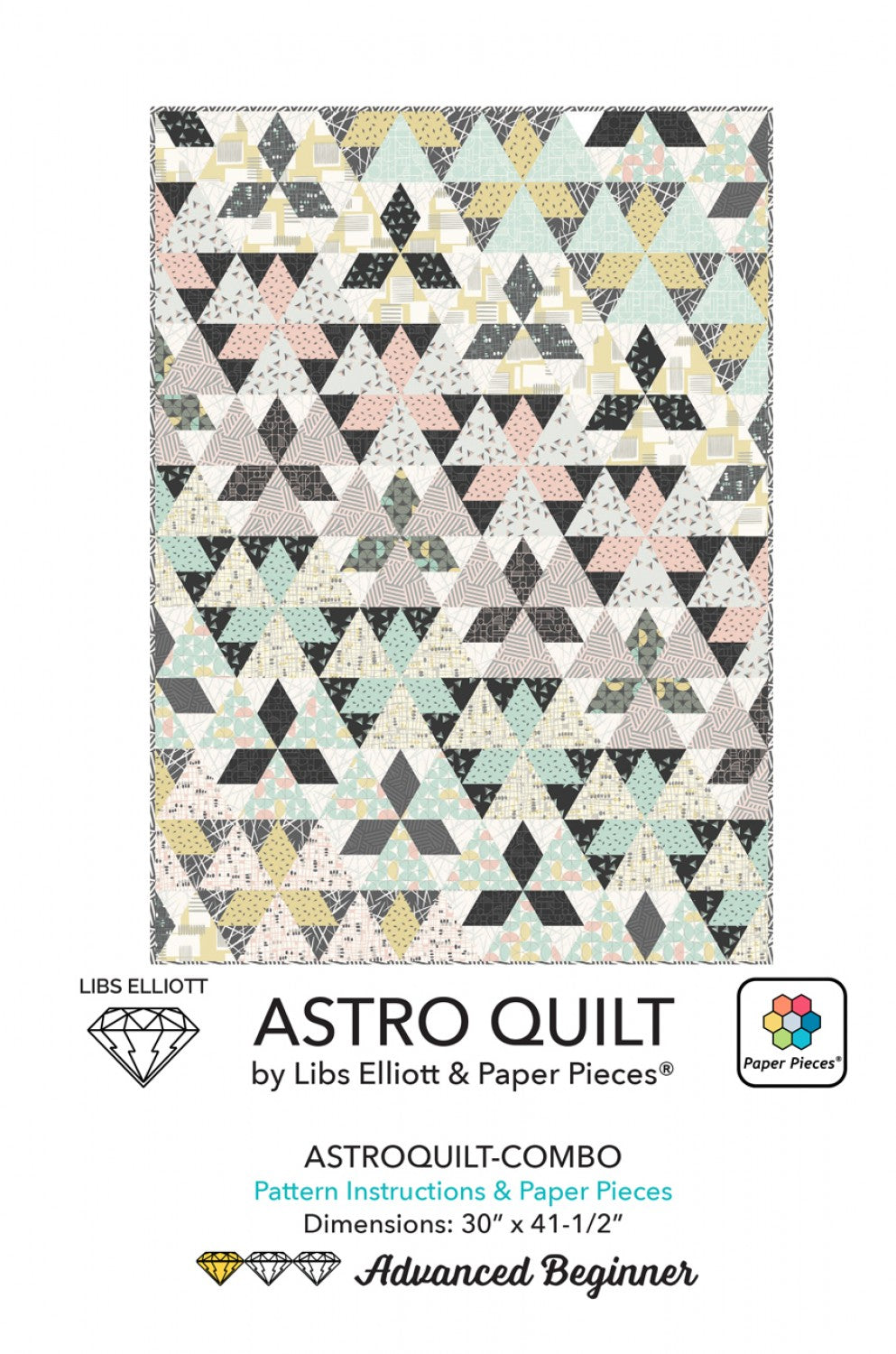 Astro Quilt acrylmallar  - Libs Elliott & Paper Pieces