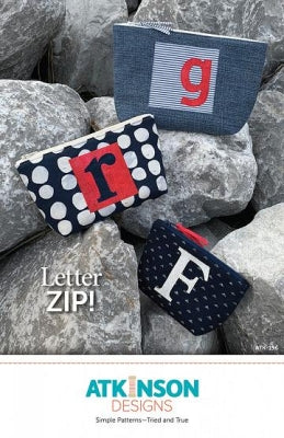 Letter Zip mönster - Atkinson Designs – lapp-elisa.com