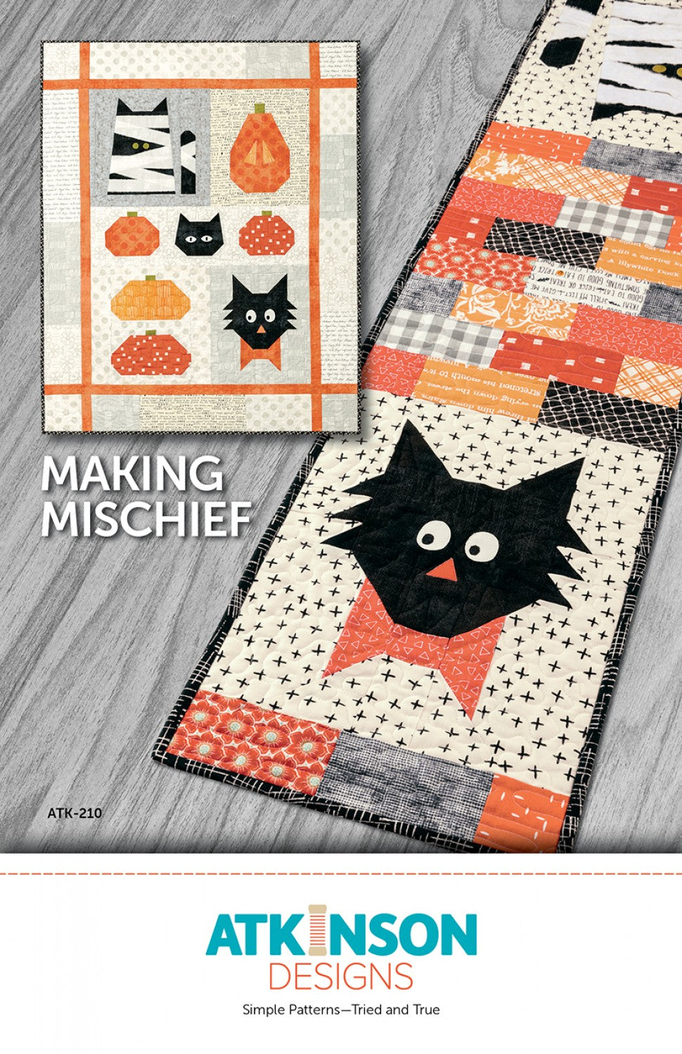 Making Mischief mönster - Atkinson Designs
