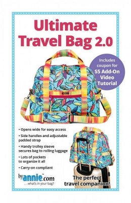 Ultimate Travel Bag 2.0 mönster - ByAnnie