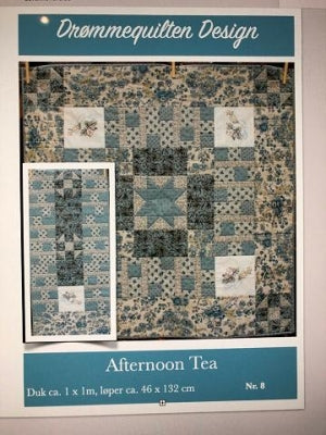 Afternoon Tea mönster - Drömmequilten Design
