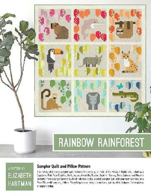 Rainbow Forest mönsterhäfte - Elizabeth Hartmanq