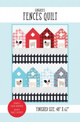 Fences Quilt mönster - Stacie Bloomfield - Gingiber