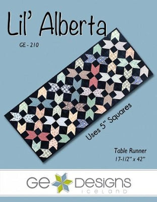 Lil Alberta Table Runner mönster - Gudrun Erla - GE Designs