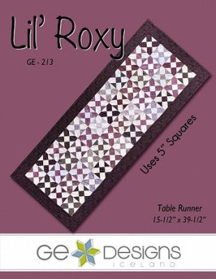 Lil Roxy Table Runner mönster - Gudrun Erla - GE Designs