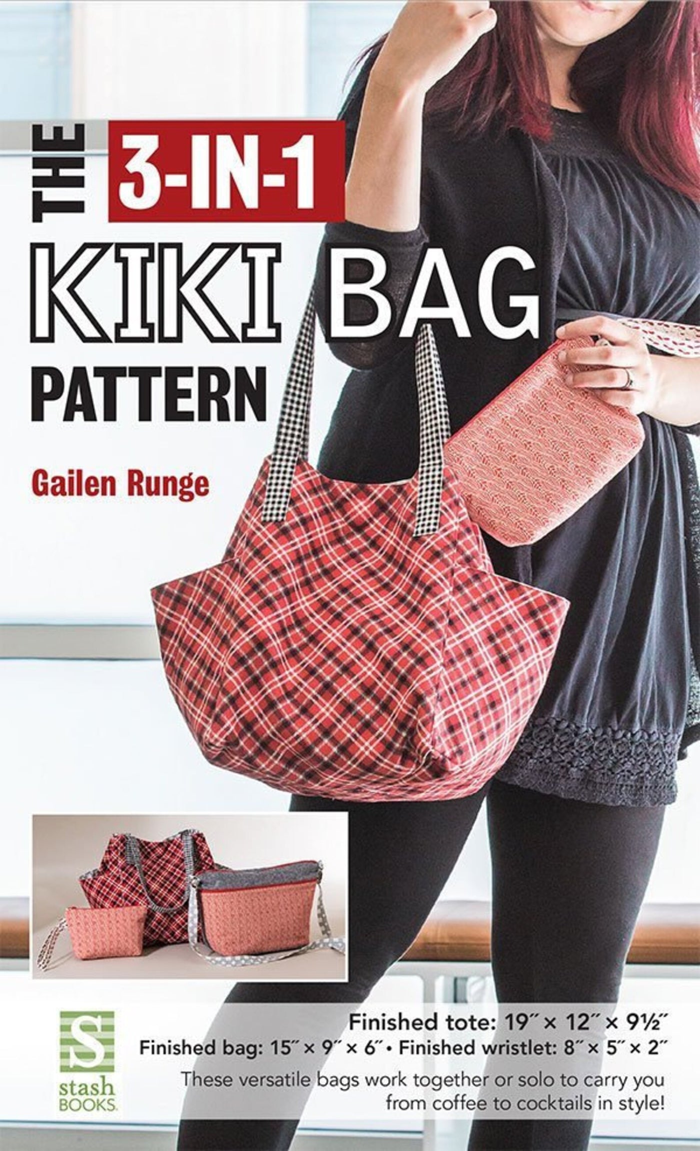The 3-in-1 Kiki Bag -mönster  Gaileen Runge