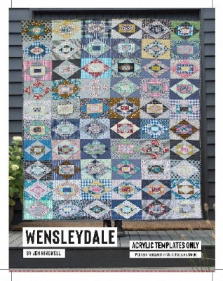 Wensleydale Acrylic Templates sett - Jen Kingwell Designs