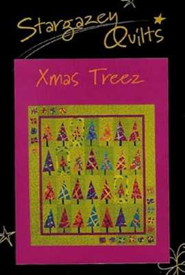 Xmas Treez mönster - Stargazey Quilts - Jan Muillen