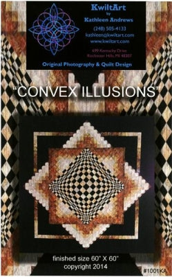 Convex Illusions pattern - KwiltArt