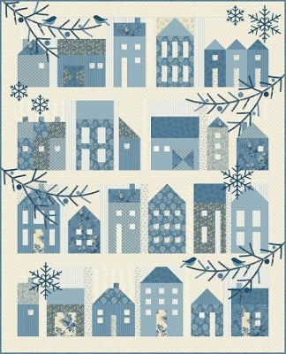 Winter Village mönster - Edyta Sitar/Laundry Basket Quilts