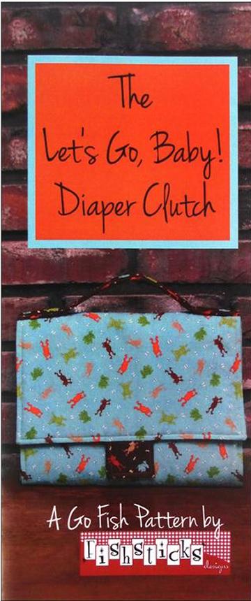 The Lets Go Baby Diaper Clutch mönster - Fishsticks