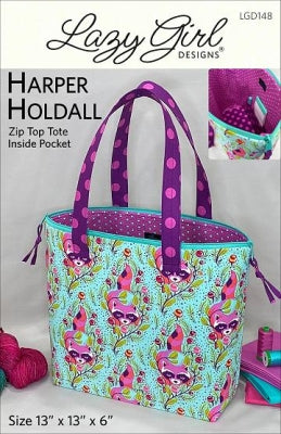 Harper Holdall mönster - Lazy Girl Designs