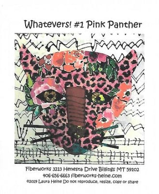 Whatevers 1 - Pink Panther mönster - Laura Heine