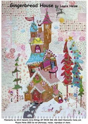 Gingerbread House mönster - Laura Heine