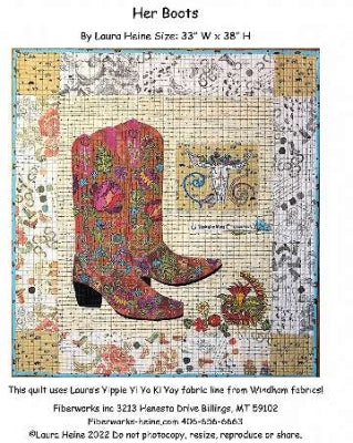 Her Boots mönster - Laura Heine