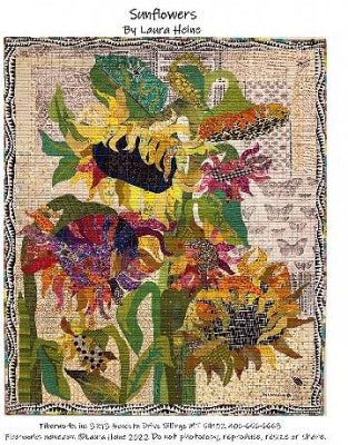 Sunflowers mönster - Laura Heine