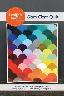 Glam Clam Quilt mönster - Latifah Saafir
