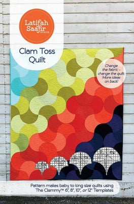 Clam Toss Quilt mönster - Latifah Saafir