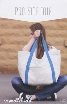 Poolside Tote mönster - Noodlehead - Anna Graham