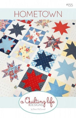 Hometown mönster - A Quilting life Designs - Sharon McConnell