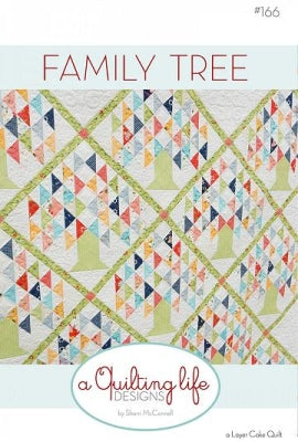 Family Tree mönster - a Quilting Life Designs - Sherri McConnell